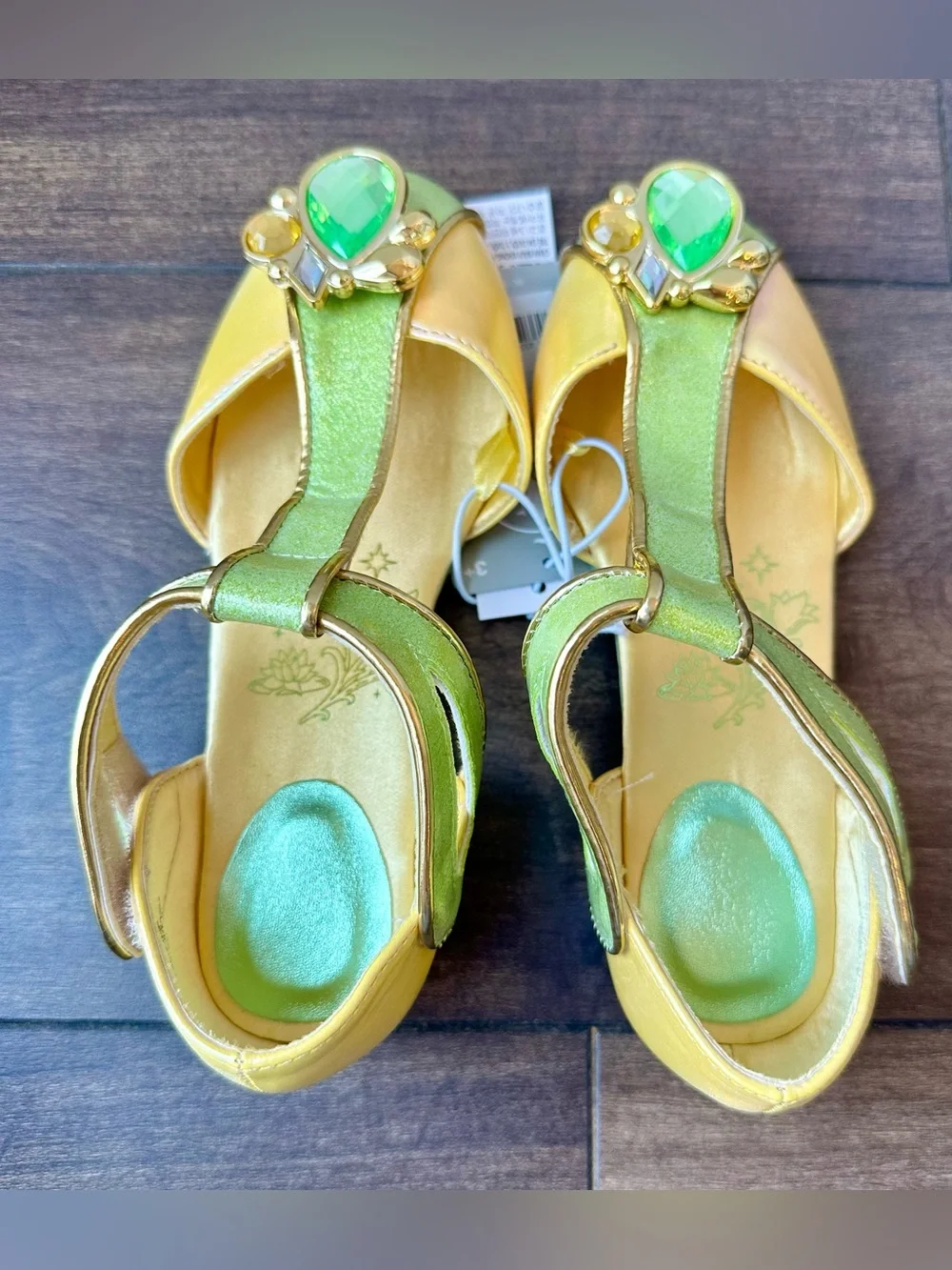 Disney Store Princess Tiana Dress Up Shoes - Girls 13/1 - NWT - Costume Shoes